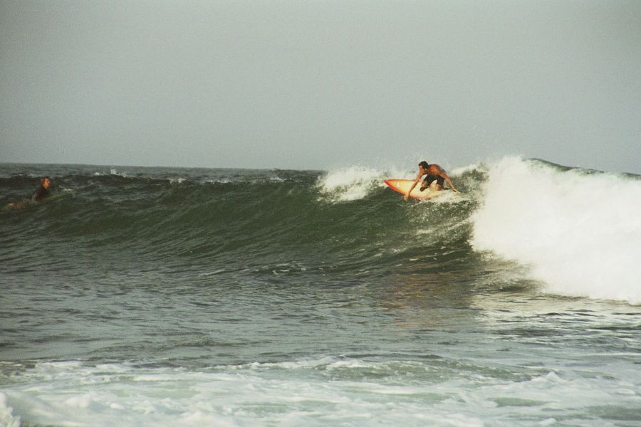 Surfing Arugam Bay